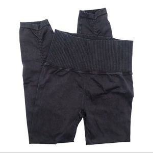 Washed Black Free People 7/8 Good Karma Leggings